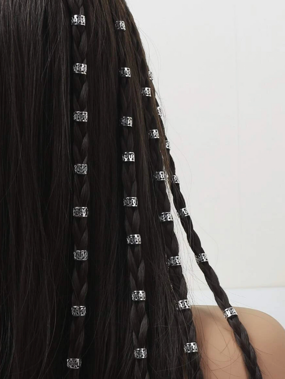 Kit de 40 anillos para el cabello (varios colores)