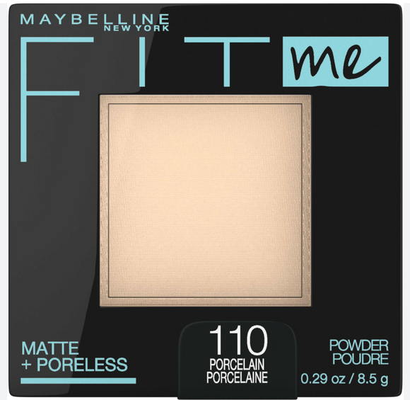 Fit Me Powder Matte Poreless (varios tonos) - Maybelline
