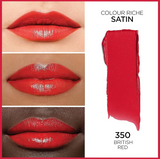 Labial Satinado British Red 350 - L'oreal