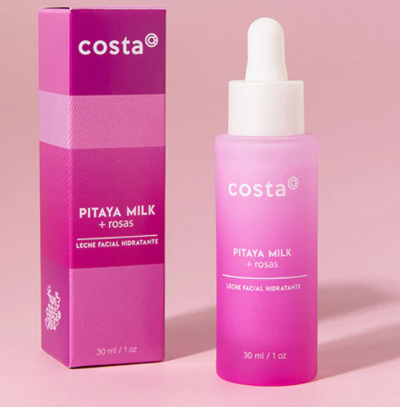 Leche Facial Pithaya & Rosas para emparejar el tono de la piel - Costa Skincare