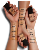 Base Flawless Satin Foundation cobertura media - e.l.f.