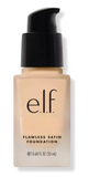 Base Flawless Satin Foundation cobertura media - e.l.f.