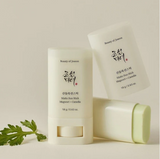 Bloqueador Solar Matte Sun Stick: Mugwort + Camelia SPF50 PA++++ | Protector solar calmante acabado mate - Beauty Of Joseon