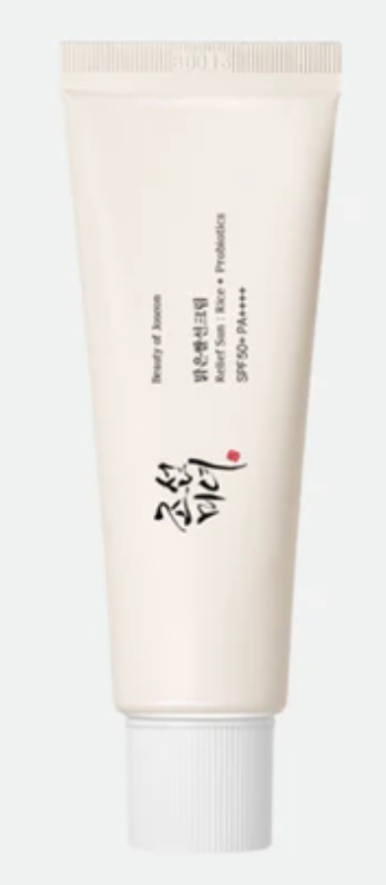Bloqueador Solar Relief Sun Rice + Probiotics SPF50+ PA++++ | Protector solar con probióticos - Beauty Of Joseon