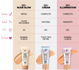 CC+ Nude Glow with SPF 40+ Base de maquillaje con protección solar - It Cosmetics