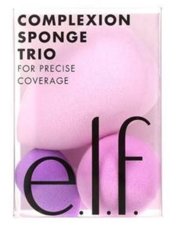 Trio de Esponjas para maquillaje Complexion Sponge Trio - e.l.f.