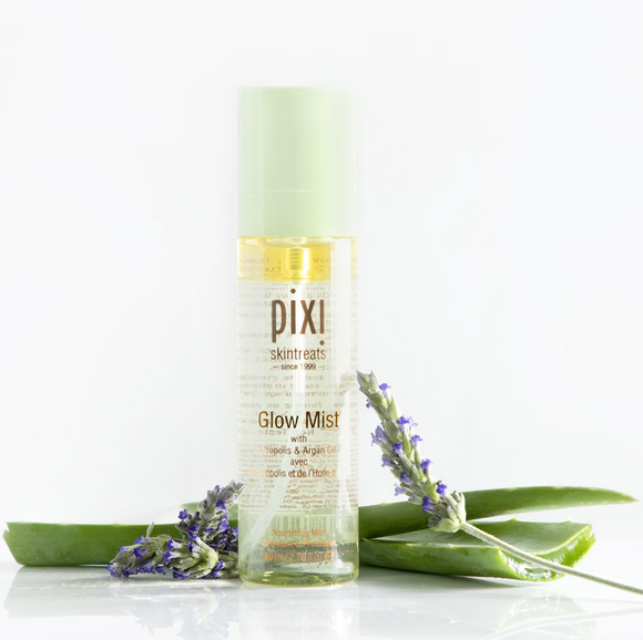 Glow Mist con propolios y aceite de argán Fijador de Maquillaje Setting Mist - Pixi by Petra
