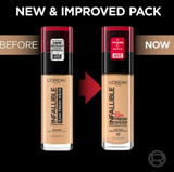 Infallible Up to 32H Fresh Wear Foundation Vitamin C Base de Maquillaje con SPF 25 - L'oreal Paris