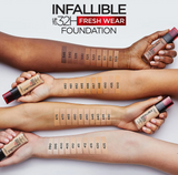 Infallible Up to 32H Fresh Wear Foundation Vitamin C Base de Maquillaje con SPF 25 - L'oreal Paris