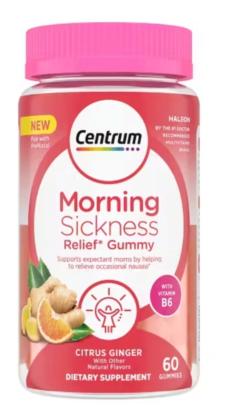 Gomitas para calmar nauseas de embarazo Morning Sickness Relief Gummy - Centrum