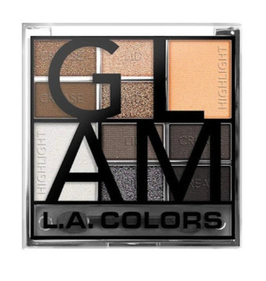 GLAM Paleta de sombras -  L.A. Colors