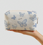 Cosmetiquera de mariposas (varios tonos)