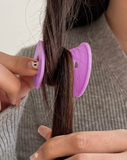 Kit de 6 pinzas de silicon para rizar y hacer ondas en el cabello sin calor