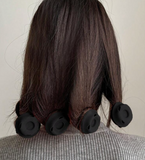 Kit de 6 pinzas de silicon para rizar y hacer ondas en el cabello sin calor