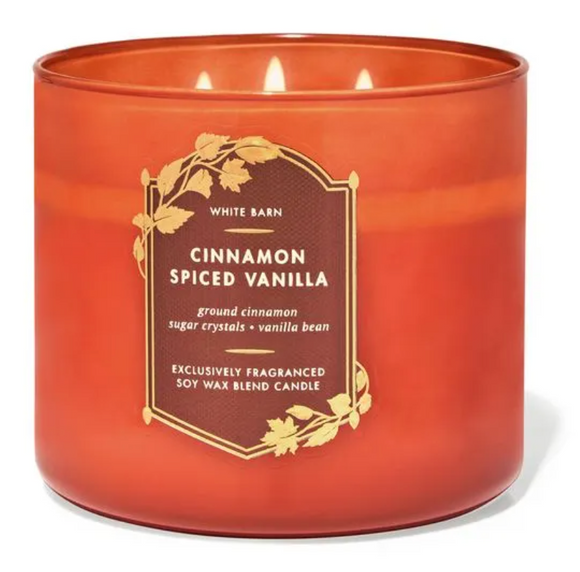 Cinnamon Spiced VanillaVela Grande - Bath & Body Works