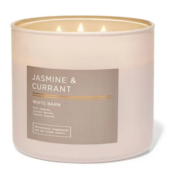 Jasmine And Currant Vela Grande - Bath & Body Works