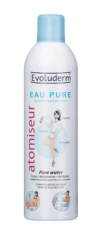 Agua Termal pura hidratante y tonificadora 400 ml - Evoluderm