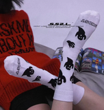 Calcetines fantasmas blanco  - Halloween Collection