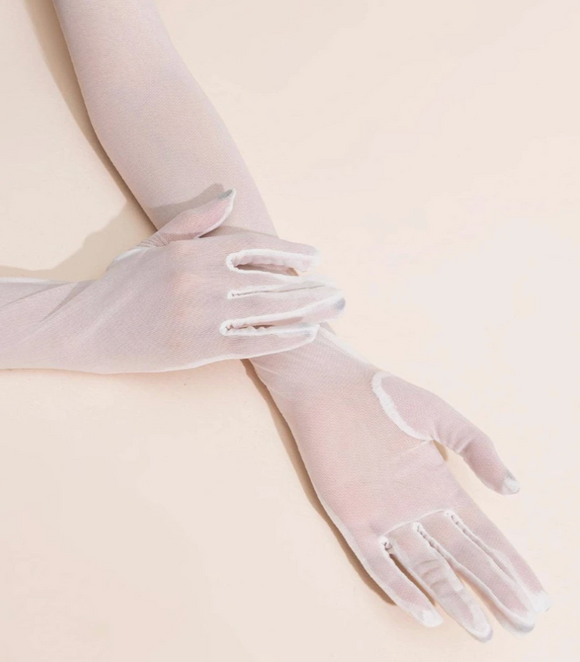 Guantes blancos para disfraz  - Halloween Collection