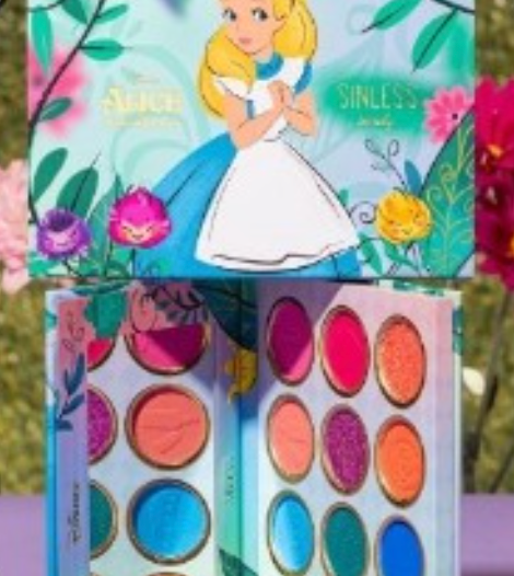 Paleta de sombras Alice in Wonderland - Sinless Beauty