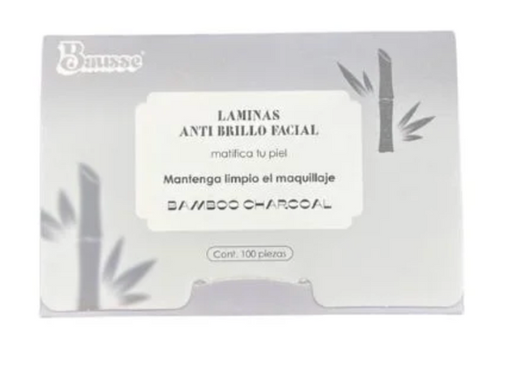 Laminas Anti Brillo Facial con 100 pz - Bausse