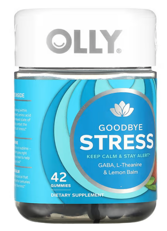 Goodbye Stress Gomitas para calmar el estrés 42 gomitas - OLLY