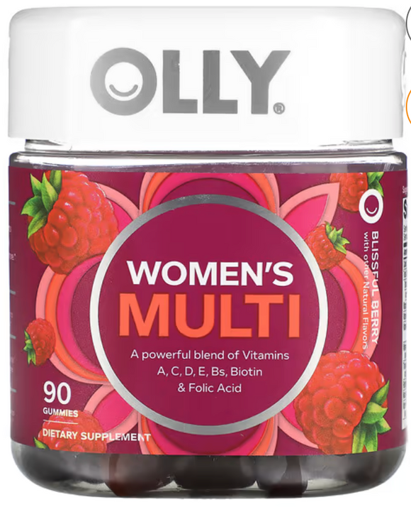 OLLY Women's Multi con 90 gomitas multivitaminicas - OLLY
