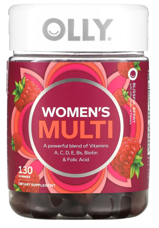OLLY Women's Multi con 130 gomitas multivitaminicas - OLLY