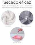 Toalla de Microfibra para el cabello (hair wrap)