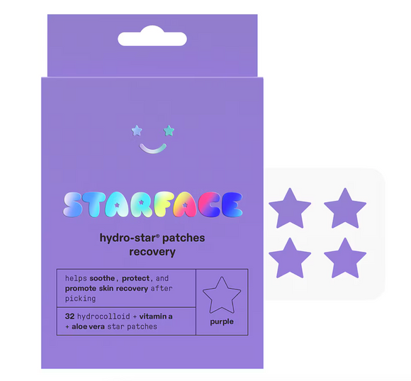 Hydro Stars Purple (32 estrellas) - Starface / parches para granitos