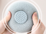 Esponja de baño con ventosa - Bausse