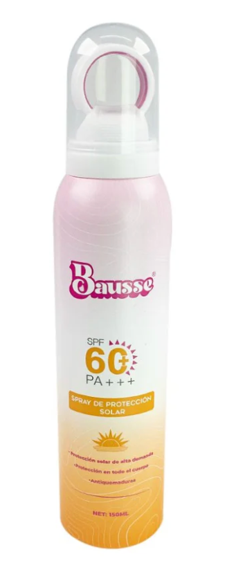 Protector solar en spray 60 SPF - Bausse