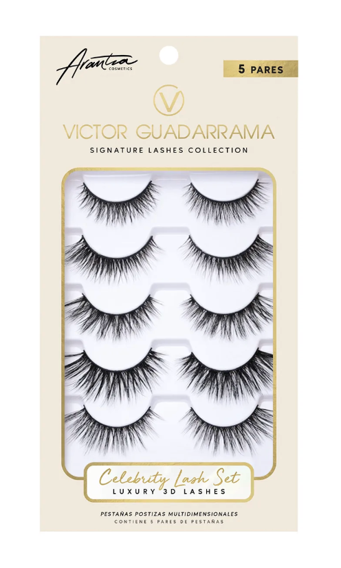 Pestañas Victor Guadarrama Lashes Signature Collection 5 Pack - Arantza
