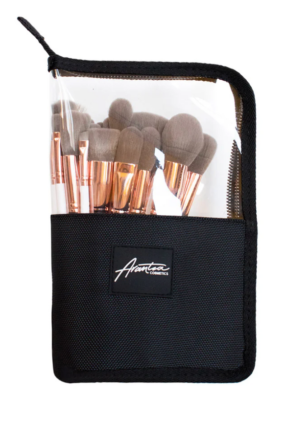 Majestic White Set 24 brochas profesionales con estuche - Arantza