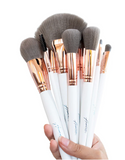 Majestic White Set 24 brochas profesionales con estuche - Arantza