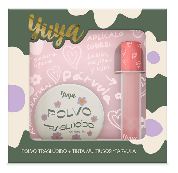 Set Polvo Traslúcido y Tinta Multiusos - YUYA Republic Cosmetics