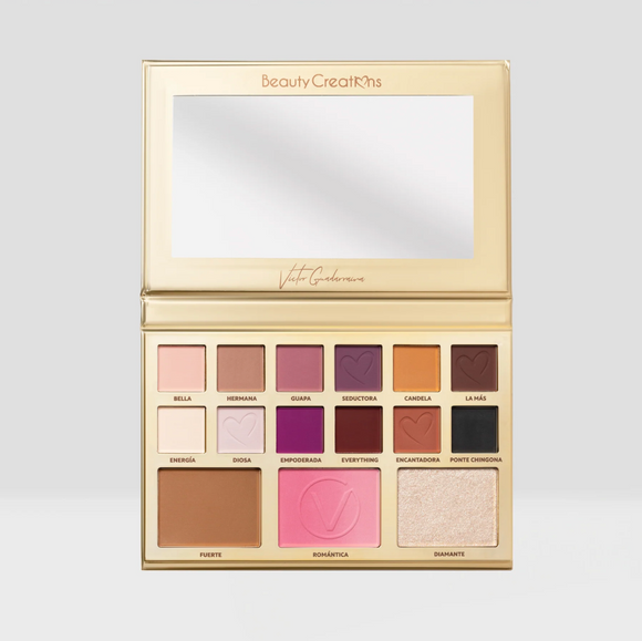 Victor Guadarrama X Beauty Creations - Paleta De Rostro Y Sombras - Yo Soy