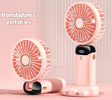 Ventilador portatil recargable