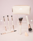 Mini Set de brochas con cosmétiquera - True Makeup