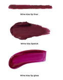 Wine Kiss Lip Kit Soy Abundancia x Priscy Escoto -  Sinless Beauty