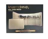 Set de 24 brochas con estuche (varios tonos) - True Makeup