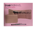 Set de 24 brochas con estuche (varios tonos) - True Makeup