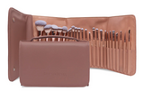 Set de 24 brochas con estuche (varios tonos) - True Makeup