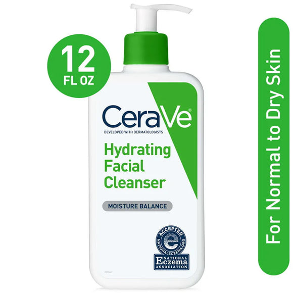 Hydrating Facial Cleanser Limpiador Facial Hidratante 355 ml  - Cerave
