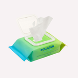 toallitas desmaquillantes con colágeno, toallitas limpiadoras faciales, Arantza Cosmetics, desmaquillante facial, limpieza facial, toallitas hidratantes, remover maquillaje, colágeno hidrolizado, cuidado de la piel, skincare, toallitas para todo tipo de piel.
