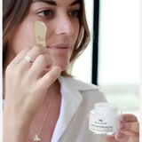crema contorno de ojos, contorno de ojos orgánico, jalea real, crema para ojos, cuidado del contorno de ojos, hidratante de ojos