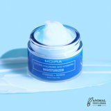 moisturizer, MOIRA, crema hidratante, glicerina, ácido hialurónico, gel cream, hydrating moisturizer, skincare, hidratación facial, all skin types