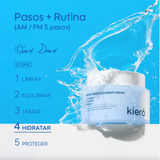 crema hidratante, Moisturizing Barrier Cream, Kiero skincare, crema facial, hidratación profunda, barrera de la piel, skincare coreano, cuidado facial, crema para el rostro, piel suave, beauty skincare