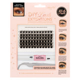 Kit DIY Lash Extensions extensiones sintéticas para pestañas con pegamento y pinzas - Amor Us