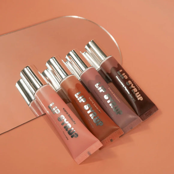 Balsamo Lip Syrup Moisturizing Peptide Therapy (varios tonos)  - Kara Beauty